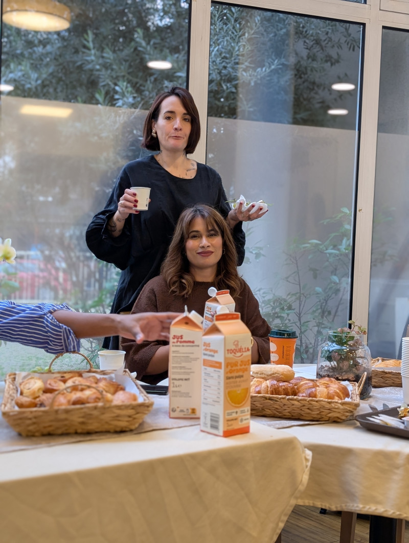 Petit dejeuner du personnel