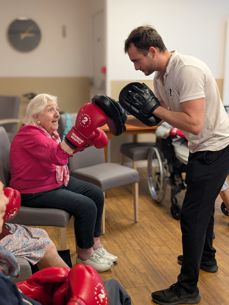 Initiation à la boxe